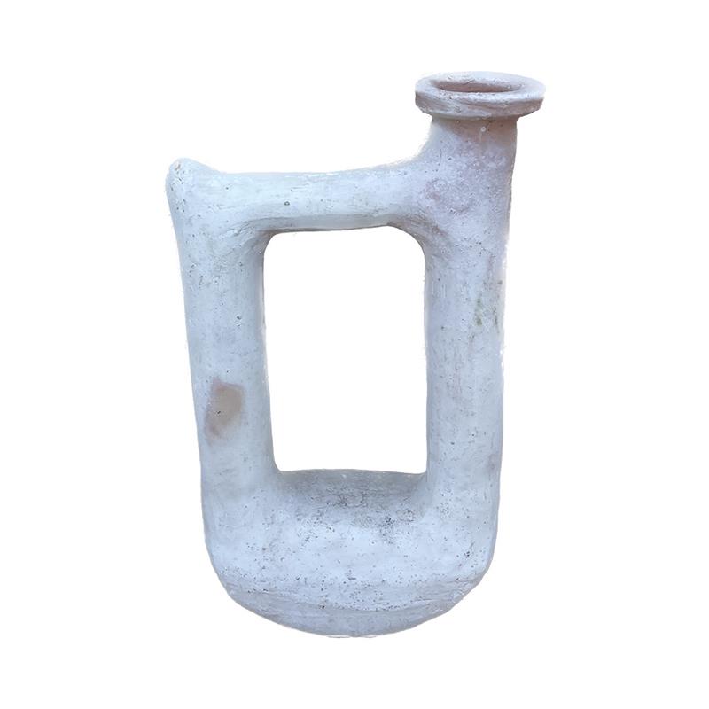 Candelabro Vaso porta candela marocchino di Tamegroute - Dimensioni cm23*12*h42