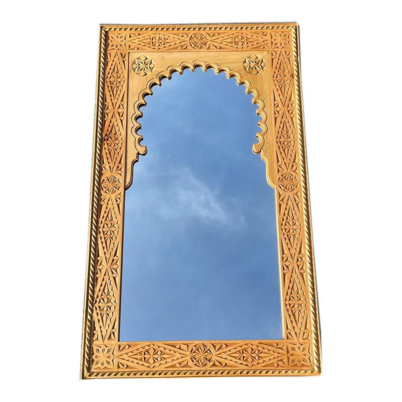 Specchio marocchino in cedro cm 110*65 